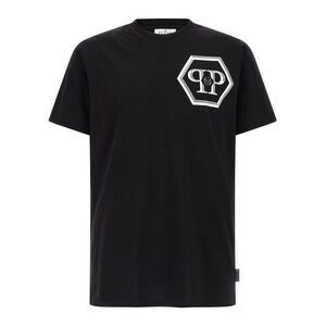 Philipp Plein Black Cotton Men's T-Shirt